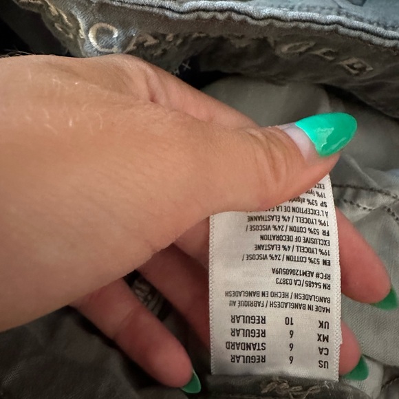 High rise camo American eagle jeggins - Picture 6 of 6